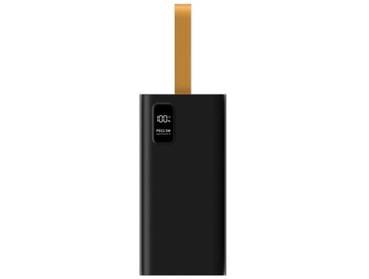 Внешний аккумулятор PERO PB09 50000 mAh, Li-Pol, output USB-C + 4 USB-A, черный